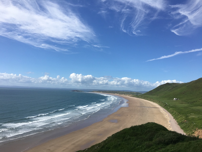 Rhossili in South Wales