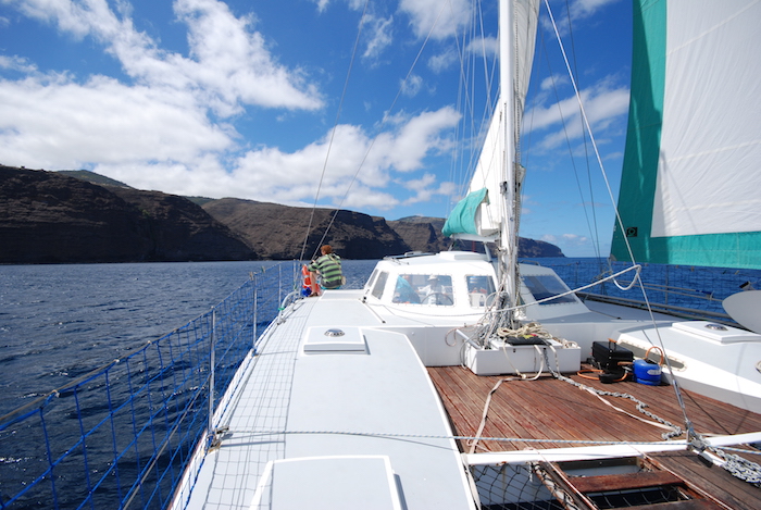 Sailing St Helena