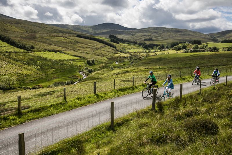 Sperrin Mountains in Northern Ireland