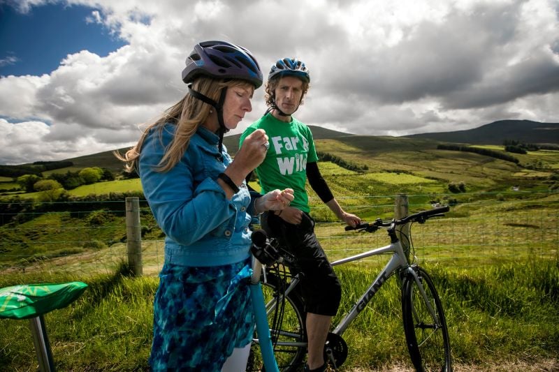 Cycling tour in the Sperrin Mountains