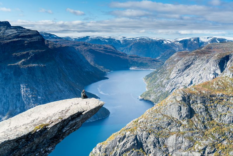 Troll's Tongue, Trolltunga, best hikes in Norway