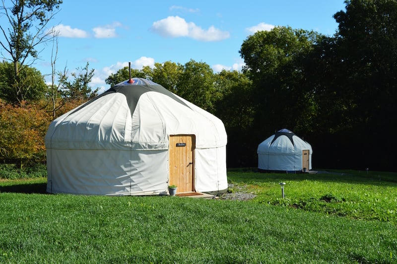 Country Bumpkin Yurts in Leicestershire