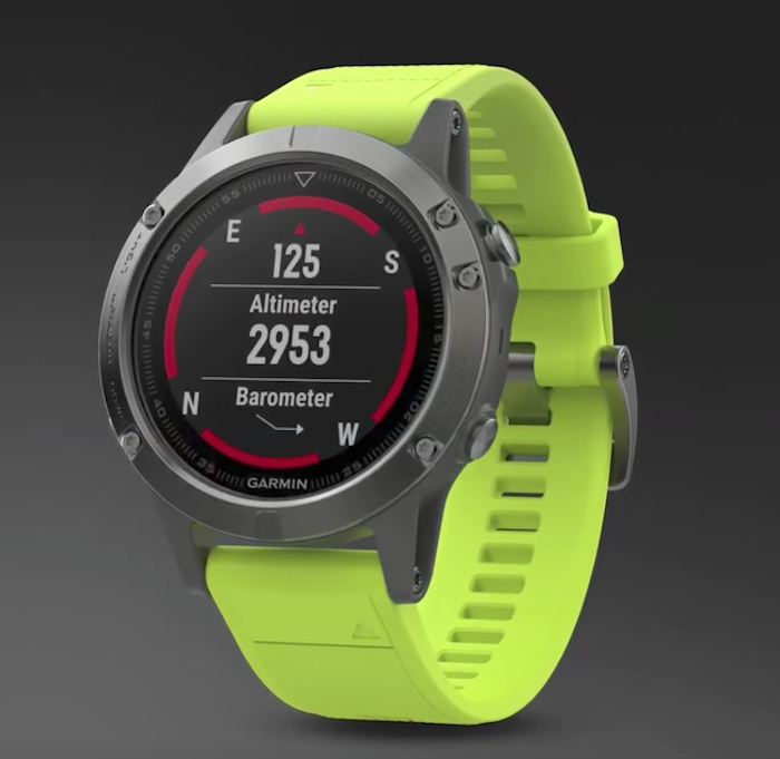 Garmin Fenix 5 compass