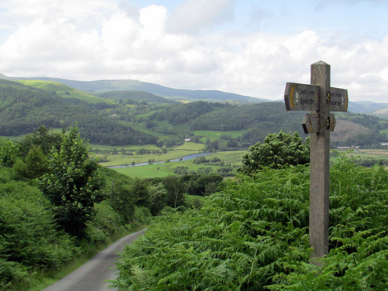 Glyndwr's Way in Wales