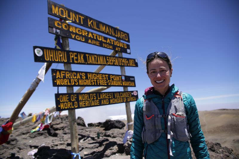 Fernanda Mount Kilimanjaro world record