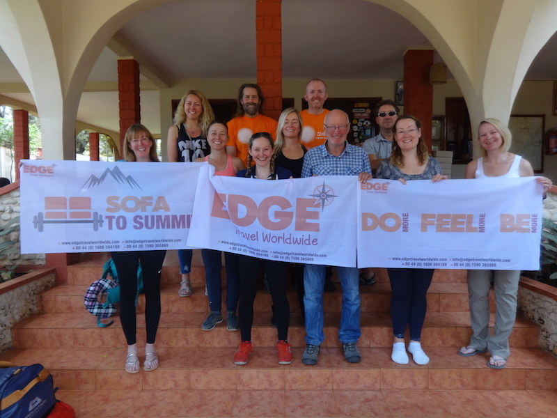 Mount Kilimanjaro Edge Worldwide team