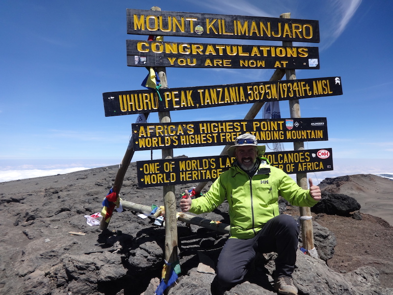 Summit of Mount Kilimanjaro