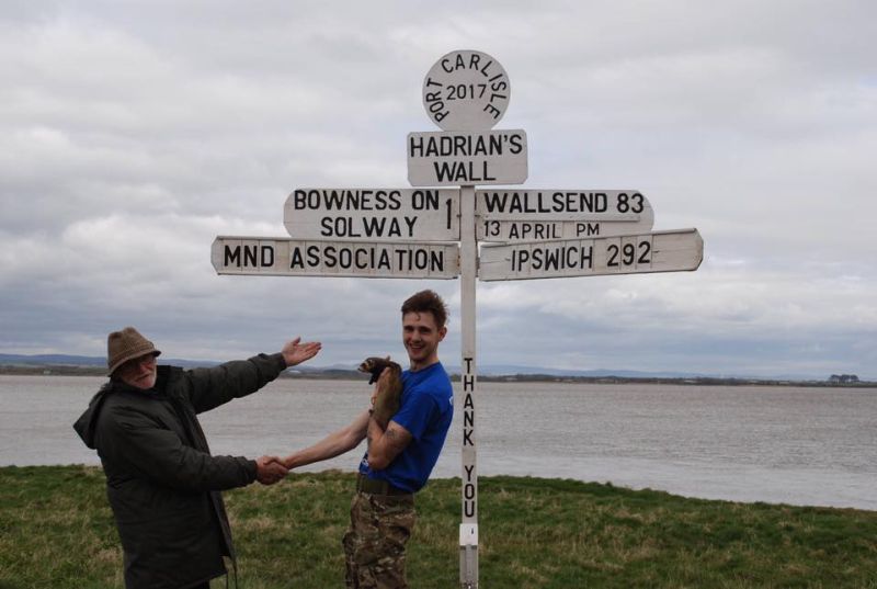 Hadrian's Wall sign