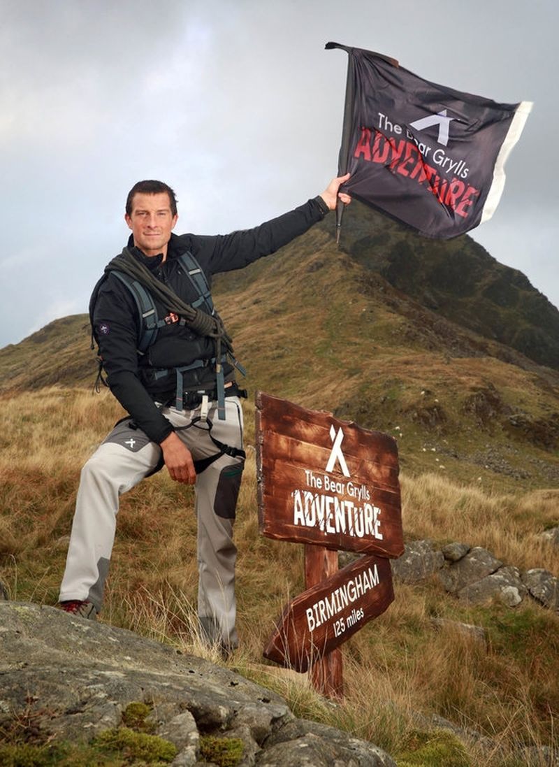 Bear Grylls opens adventure park in UK