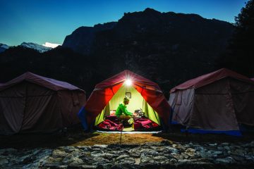Eco camp in Nepal
