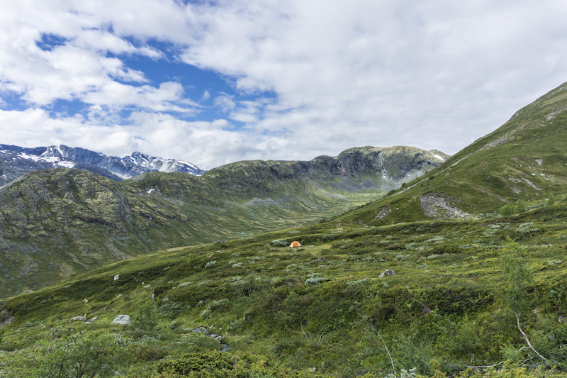 Mountains in Jotunheimen National Park