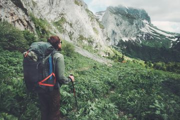 Multi-day hiking with a rucksack