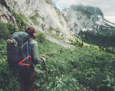 Multi-day hiking with a rucksack