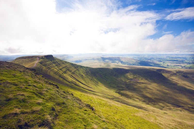 Corn Du in the Brecon Beacons