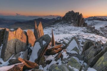 Glyder Fawr, on the Snowdonia Way, Wales