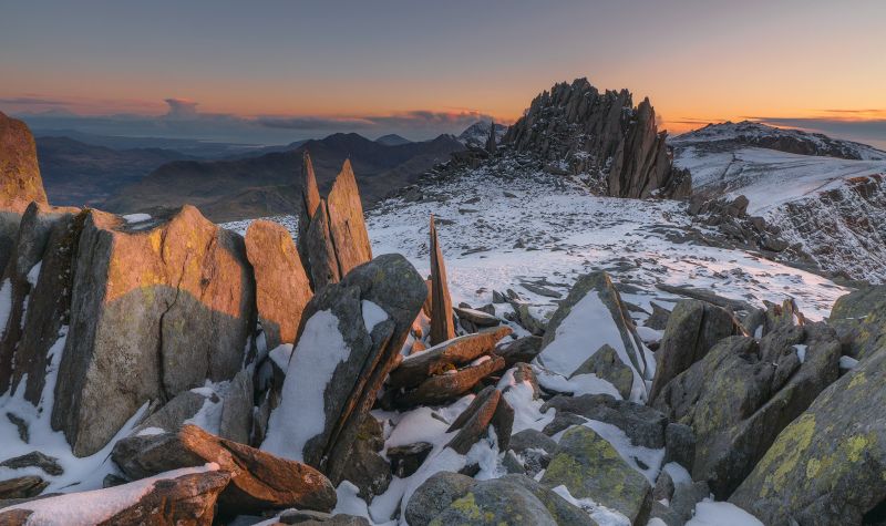 Glyder Fawr, on the Snowdonia Way, Wales