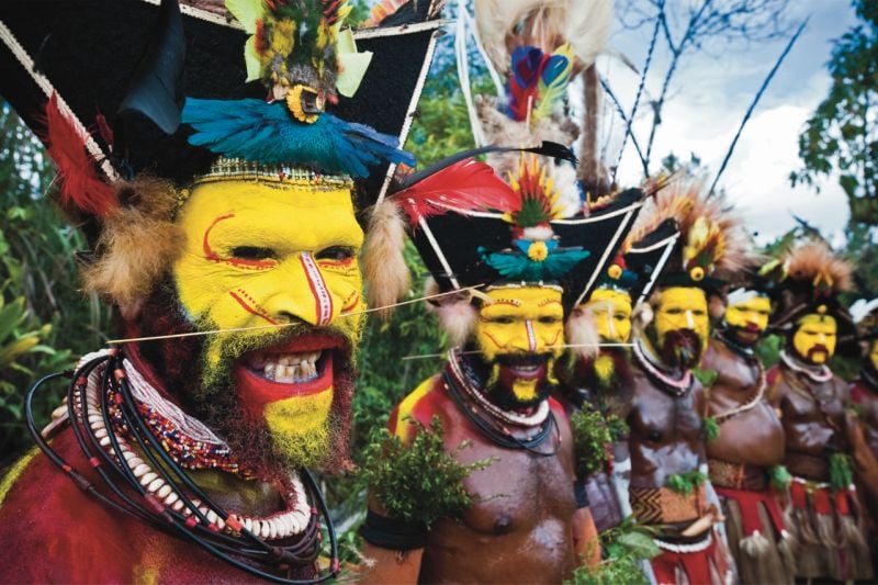 Indigenous people in Papua New Guinea