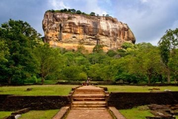 Sigiriya Rock in Sri Lanka