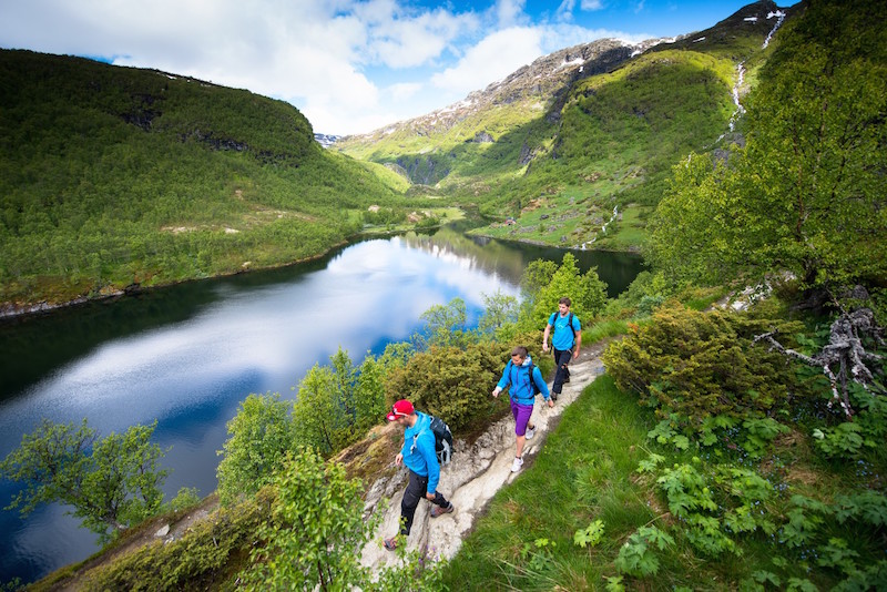 Hiking Aurlandsdalen in Norway