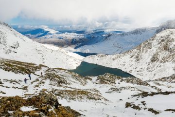 Snowdonia in winter