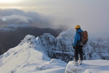 Walking in winter