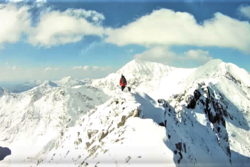 Crib Goch ridge Snowdonia