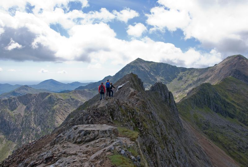 Crib Goch Snowdonia Wales