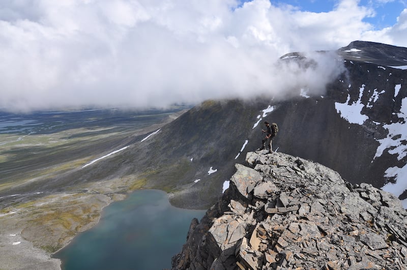 Hiking in Sweden