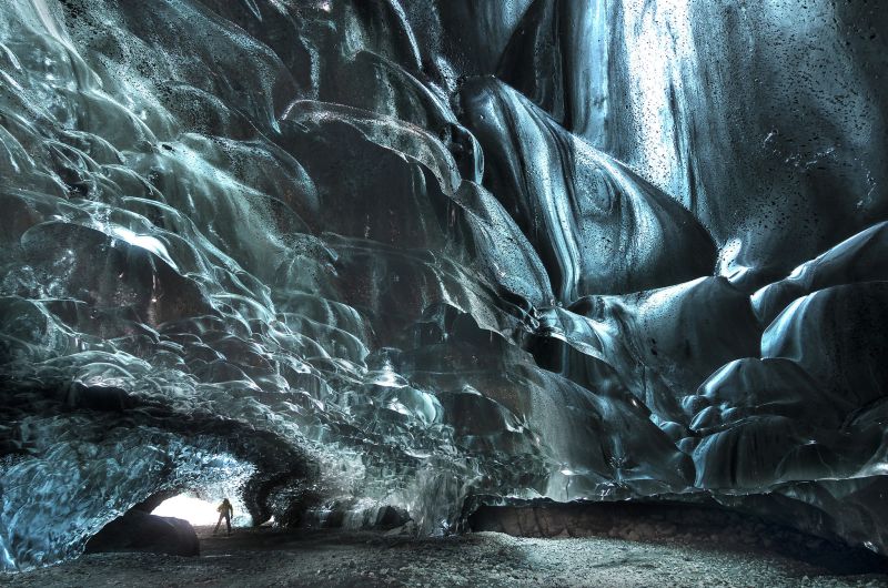 Ice cave, Iceland