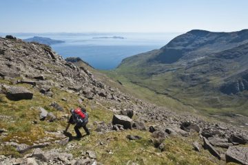 The isle of Rum Scotland