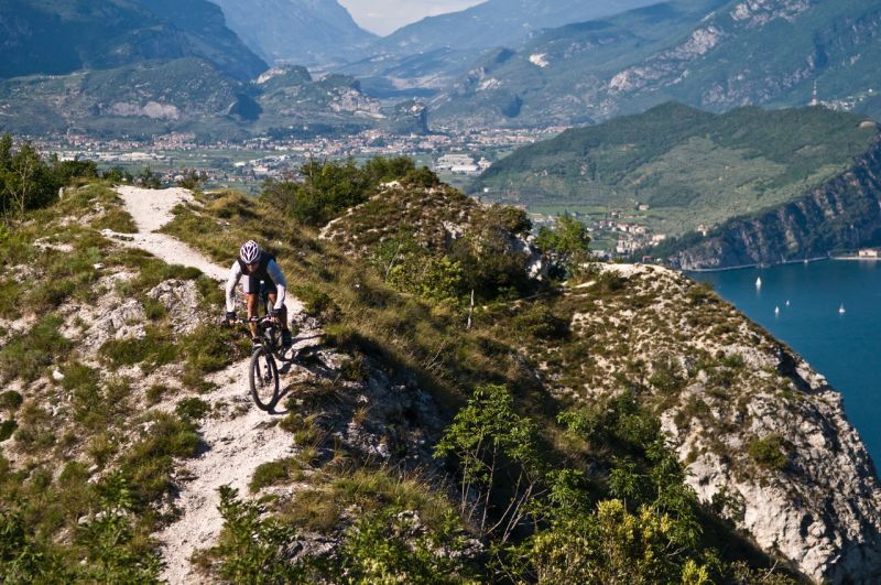 Mountain biking in Tuscany, Italy