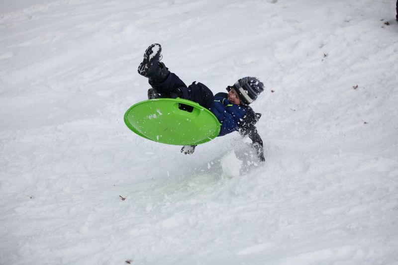 Sledding