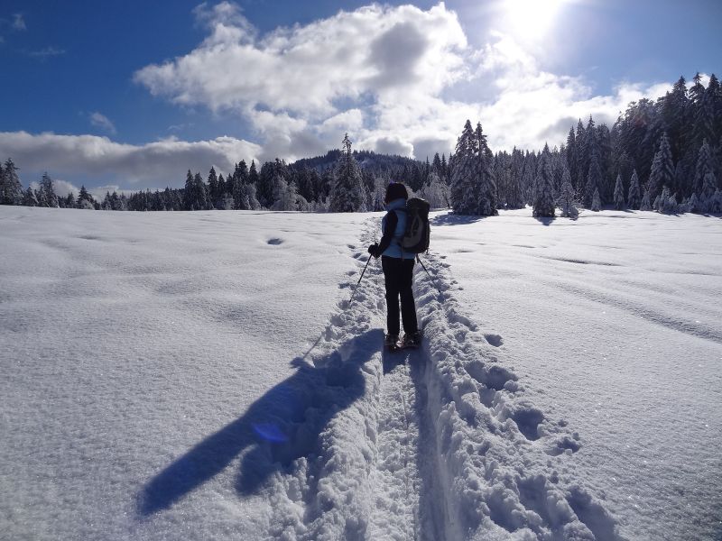 Snow shoeing Aosta Valley