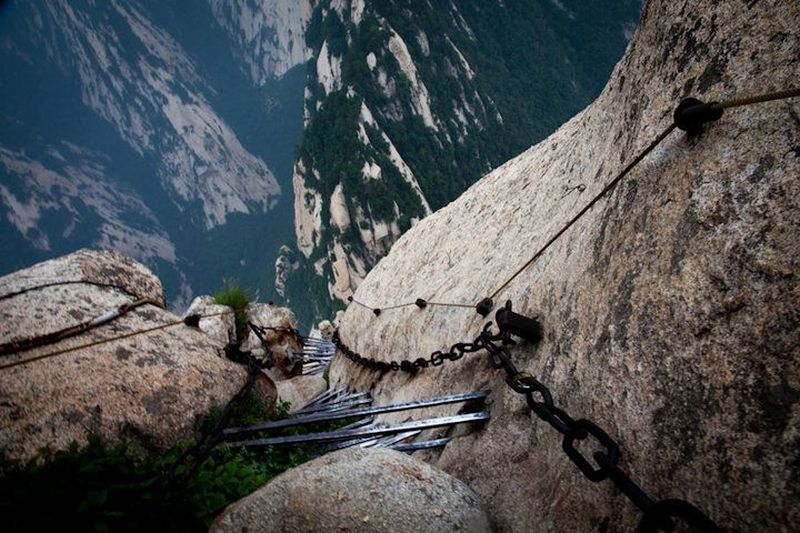 View from Mount Huashan, China