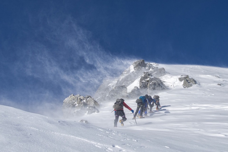 Winter walking