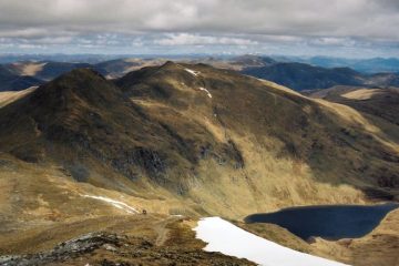 An Stuc and Meall Gard from Ben Lawer