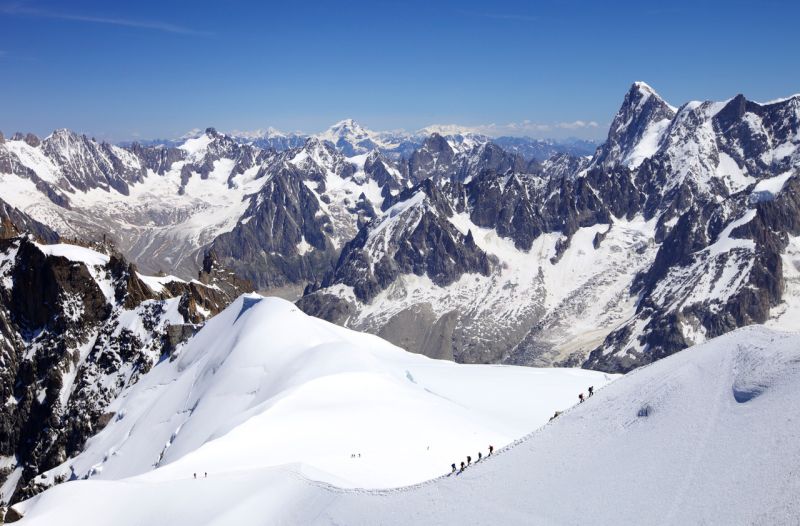 Aosta Valley snow winter