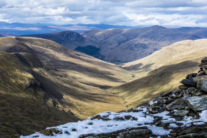 Beinn Ghlas and Ben Lawers