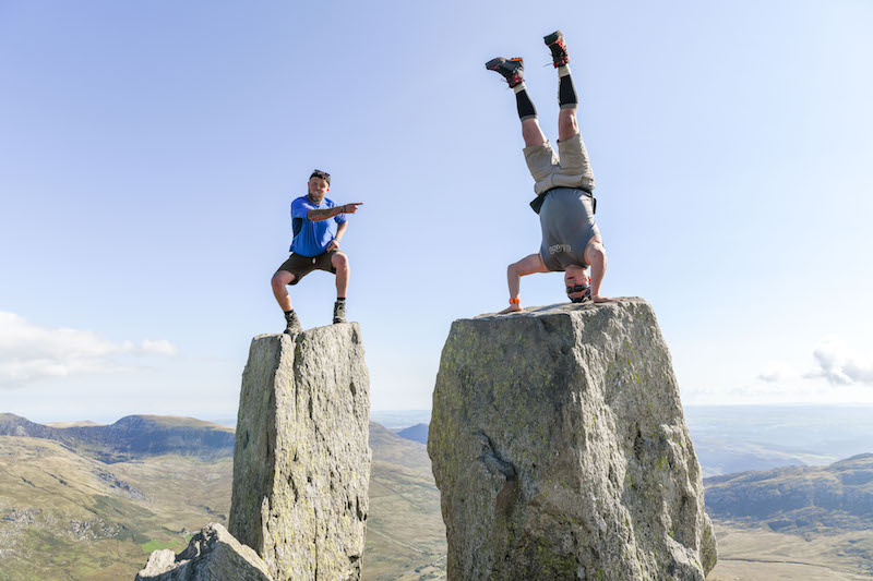 People on Tryfan