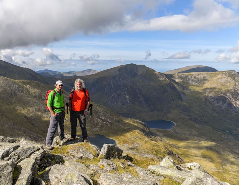 People on Tryfan