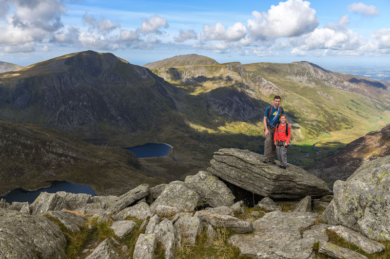 People on Tryfan