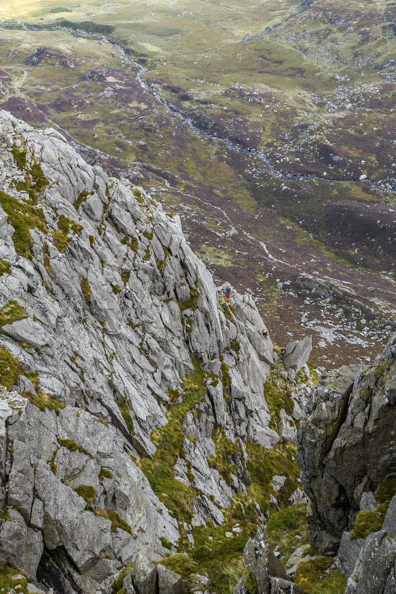 People on Tryfan