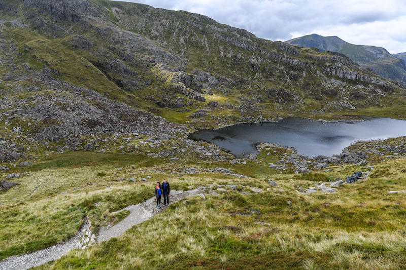 People on Tryfan