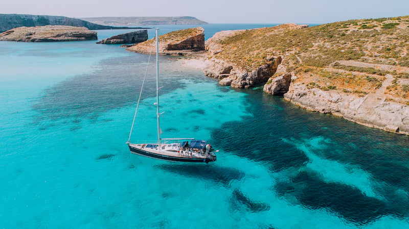 Sailing in Malta