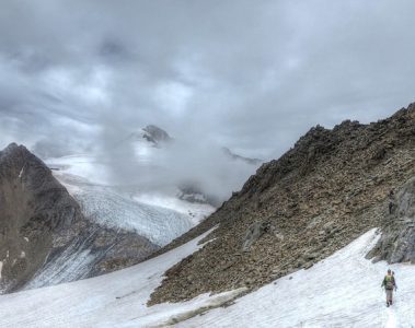 Walking in winter