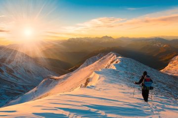 Winter in the mountains