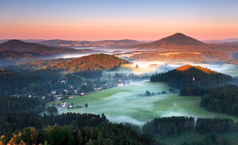 Bohemian Switzerland the Czech Republic