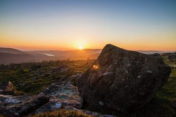 Dartmoor Landscape Sunset