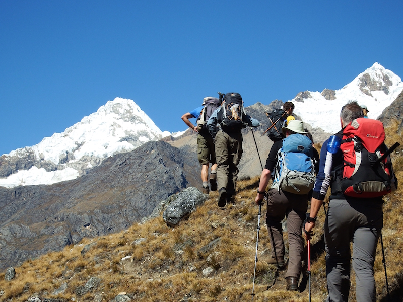 Hiking Alpamayo in Peru