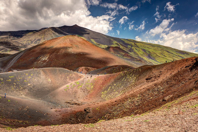 Mount Etna in Italy